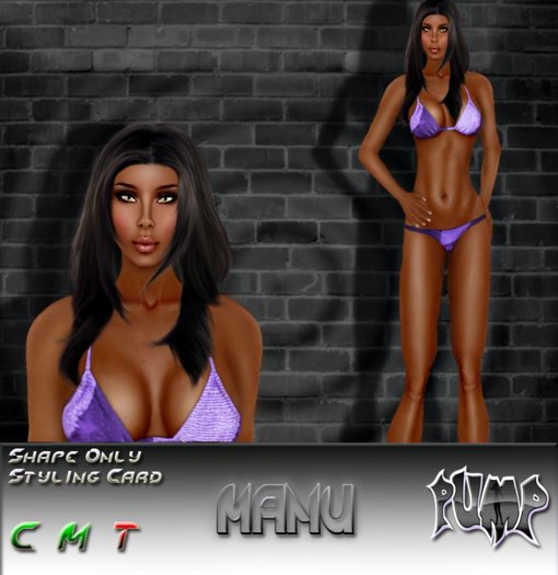 +pump+ Manu - Female Body Shape ( Girl )