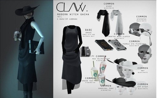 C L A Vv. Modern Witch - Charcoal Frap