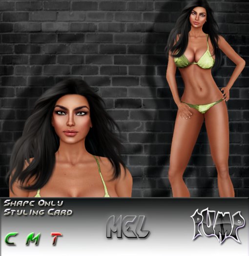 +pump+ Mel - Female Body Shape ( Girl )