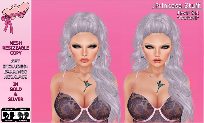 .Princess Stuff. [Jewel Set "COCKTAIL"] *Blue Hawai*