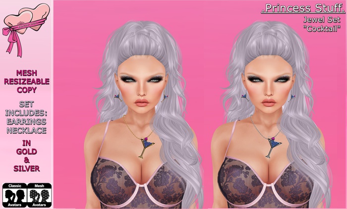 .Princess Stuff. [Jewel Set "COCKTAIL"] *Blue Lagune*
