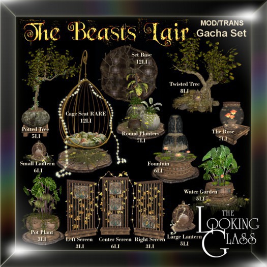 TLG - The Beasts Lair Cage Seat Boxed RARE