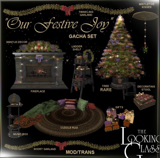TLG - Our Festive Joy Decorating Stool