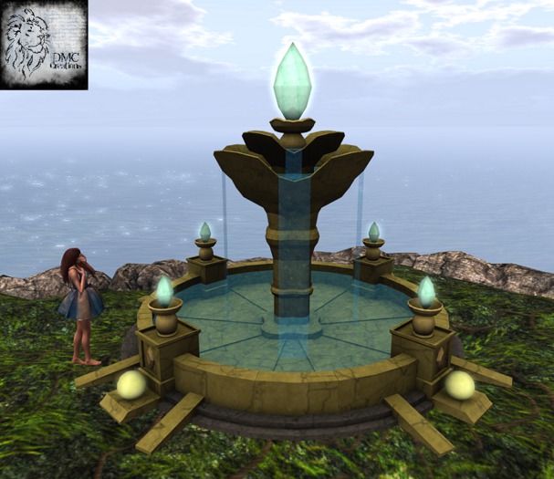 Fountain in bloom Full Perm Mesh
