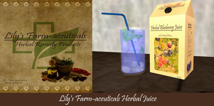 Lily's Farm-aceuticals Herbal Juice (Blueberry)