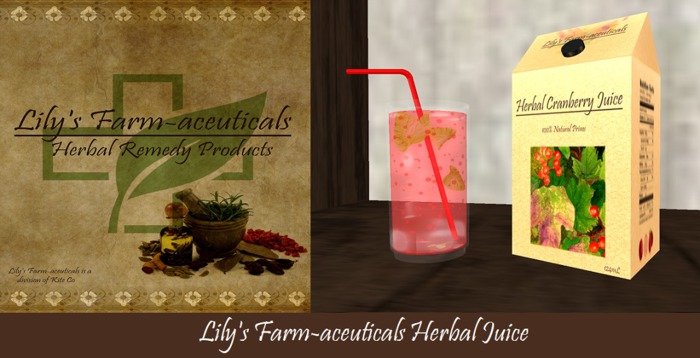 Lily's Farm-aceuticals Herbal Juice (Cranberry)