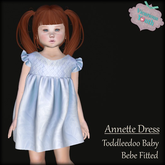 {V*Y} Annette Dress - Cornflower