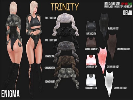 :E: Trinity Body White (BOX)