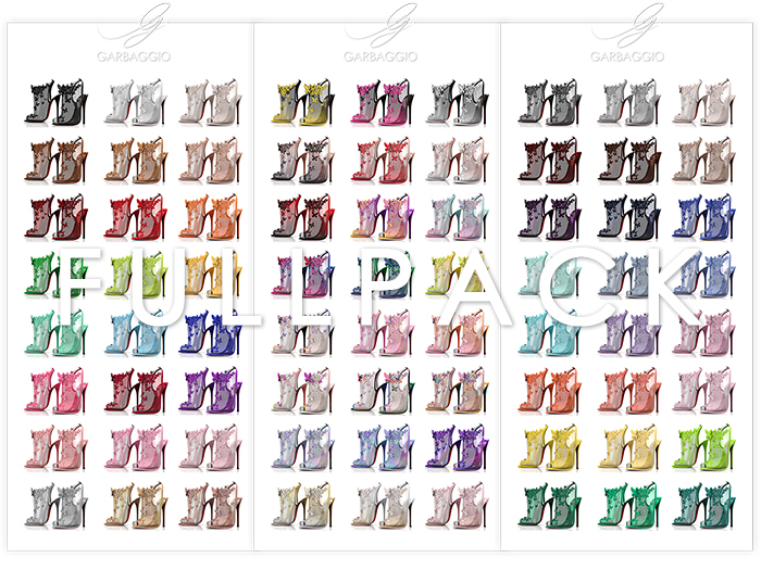 Garbaggio // Bella Slingback - Fullpack