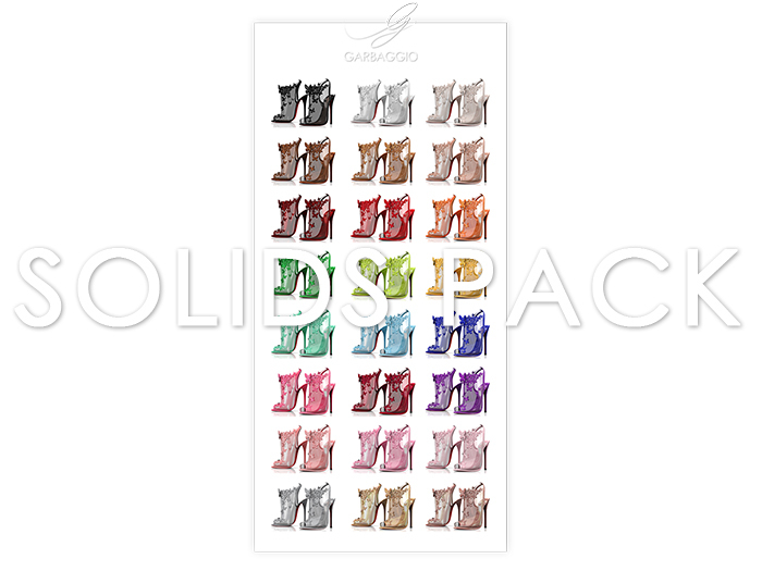 Garbaggio // Bella Slingback - Solids Pack