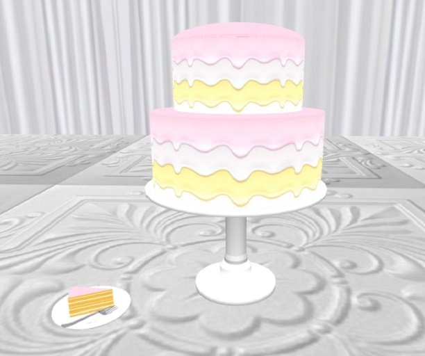 Pastel Drip Cake