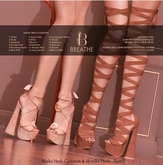 [BREATHE]-Miako Heels-Lemonade-M.Lara Yellow