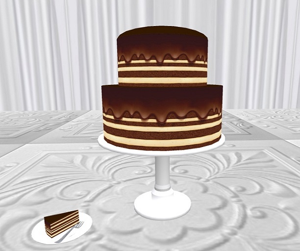 Dark Chocolate Drip Cake