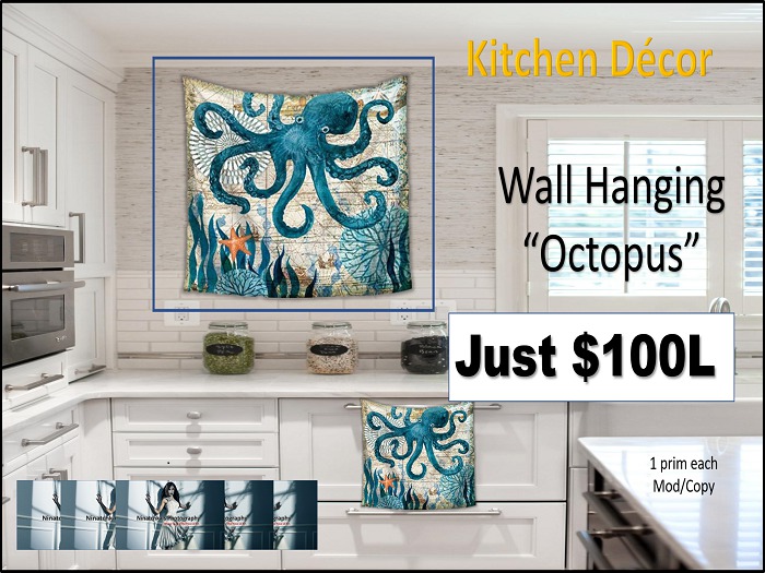 Octopus Wall Hanging