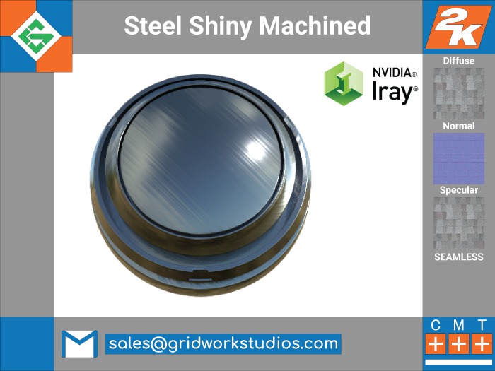 Steel Shiny Machined