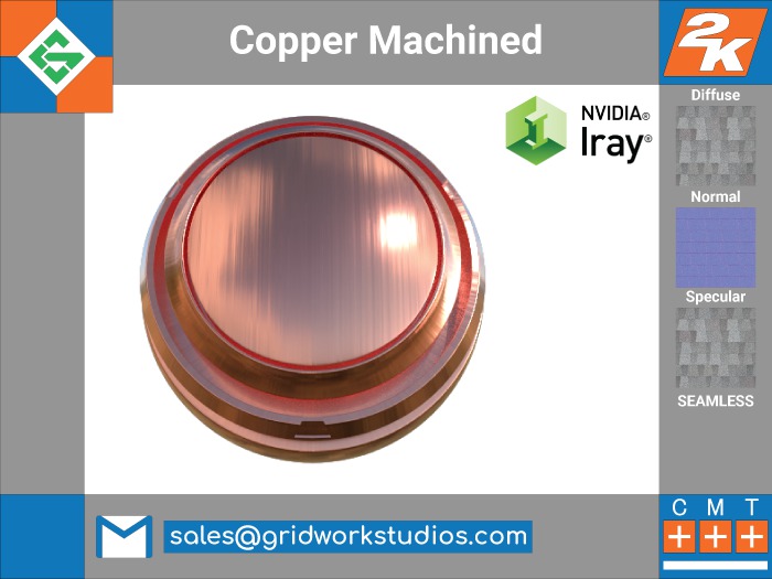 Copper Machined