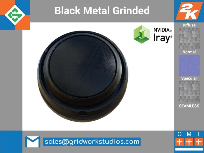 [ G.W.S. ] Metal Grinded(Black Grinded)