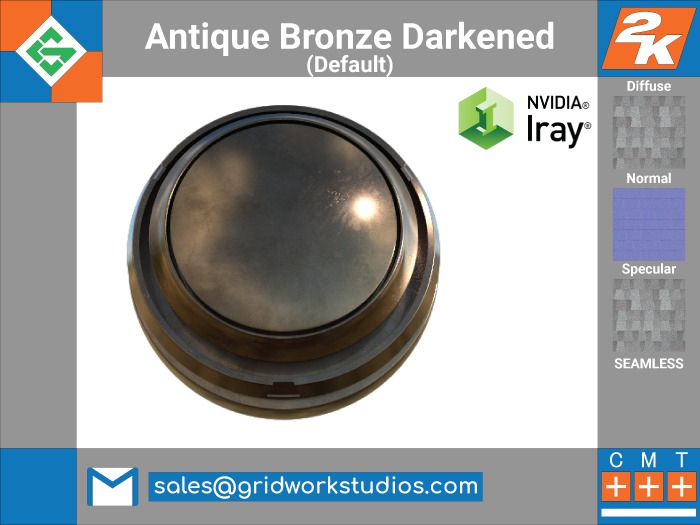 Antique Bronze Darkened(Default)