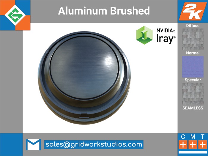 [ G.W.S. ] Aluminium Brushed