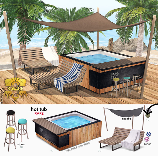 SAVAGE X HELIOS GREEN GAZEBO