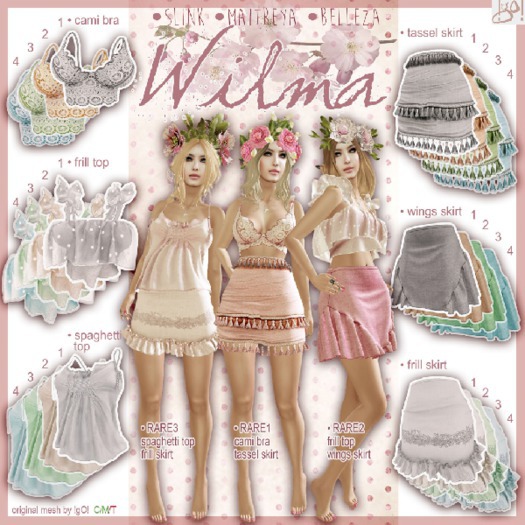 !gO! Wilma - 3 RARE slink hourglass