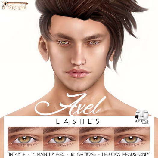 MICHAN - Axel Lashes [Lelutka]