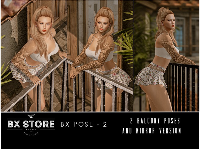 BX Pose  2 balcony pack