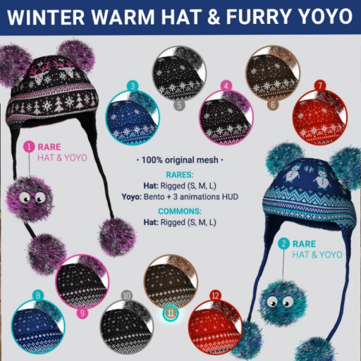 SEmotion Libellune Winter Warm Hat Brown #6