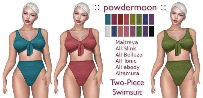 powdermoon - Two-Piece Swimsuit With HUD