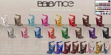 Baiastice_Braided High Sandals-All Colors