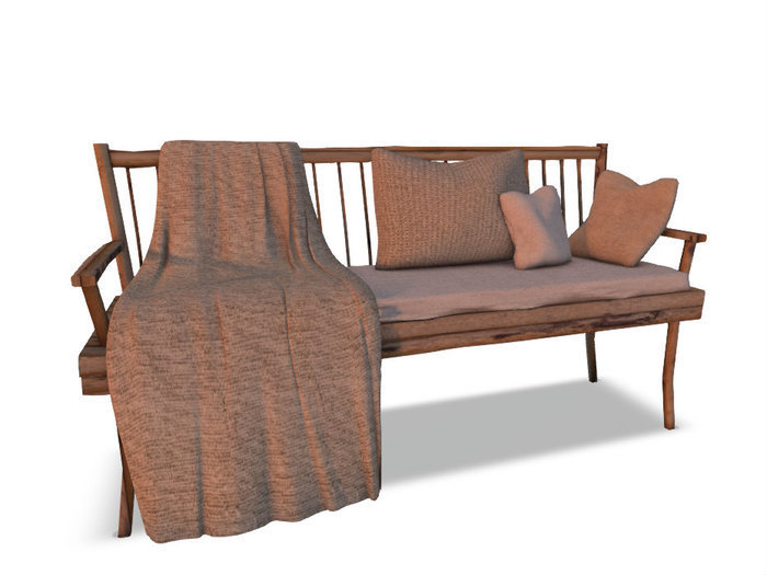 Scarlet Creative The Arcade Love Carriage Sofa Mod Trans