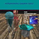 Astronomers Garden-Sundial & Garden sphere