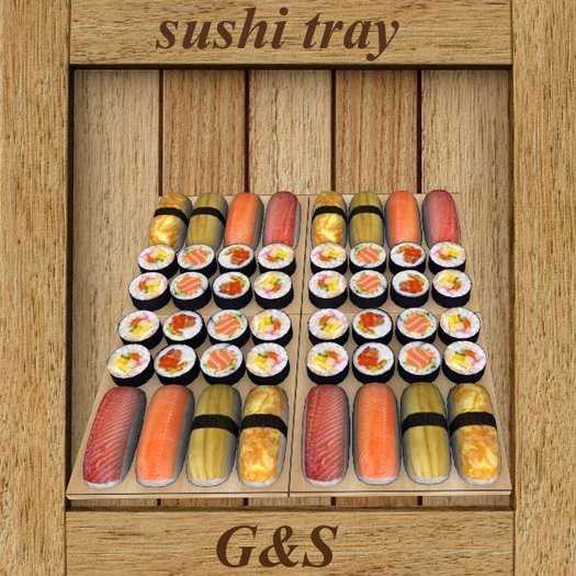 Sushi tray 4 [G&S]
