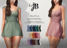 *Just BECAUSE* Leena Dress - FatPack - Maitreya, Belleza, Slink, Legacy