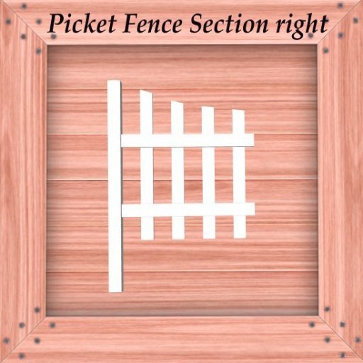 Picket Fence Section right [G&S]