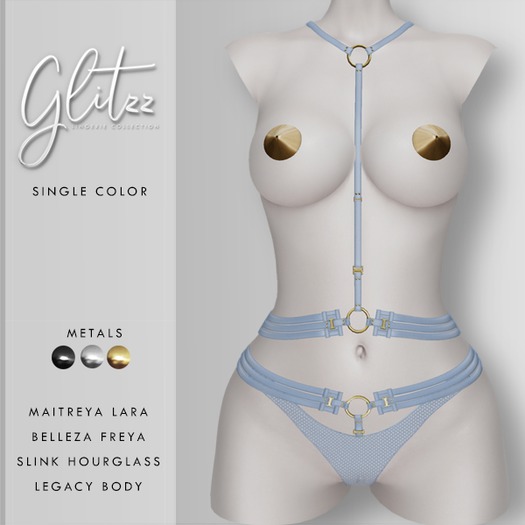 [Glitzz] Gaia Set - Blue