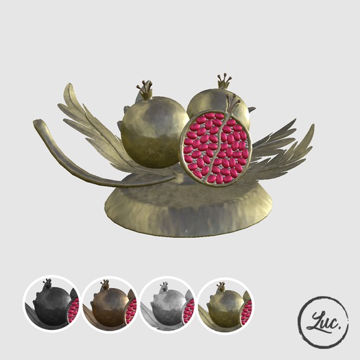 (Luc.) Pomegranate Tablescape [add]