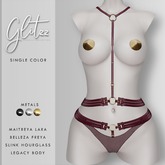 [Glitzz] Gaia Set - Burgundy