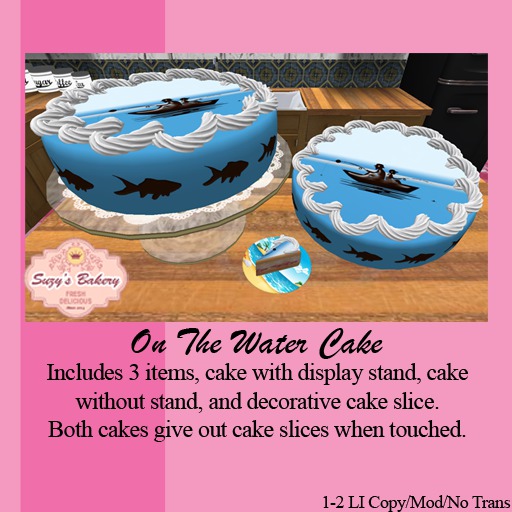 ~*SB's*~ On The Water Cake [Boxed]