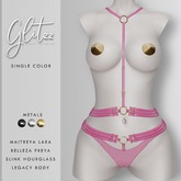 [Glitzz] Gaia Set - Hot Pink