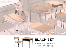 +Half-Deer+ Classic School Set [Black]