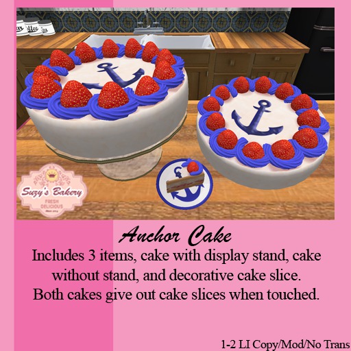 ~*SB's*~ Anchor Cake [Boxed]
