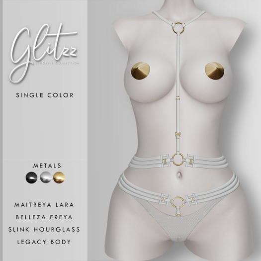 [Glitzz] Gaia Set - White