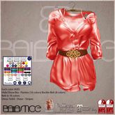 Baiastice_Luna Shirt Dress-Lava