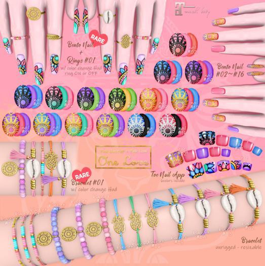 *PL* OneLove // bracelet #07 (BOX)