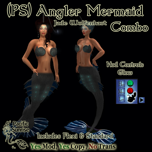 (PS) Angler Mermaid Combo