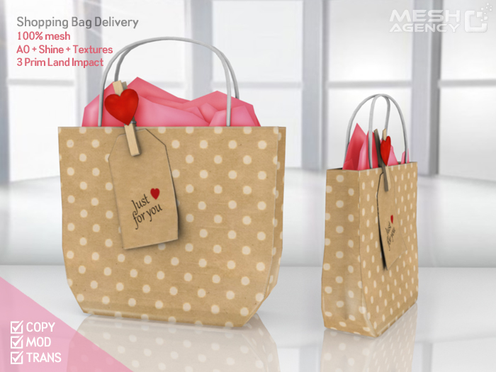 ::MA:: Shopping Delivery Packaging  "Love"  {Wear}
