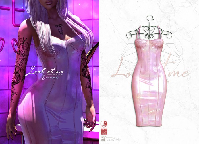 Look At Me. Seanna Dress : Holo Petal