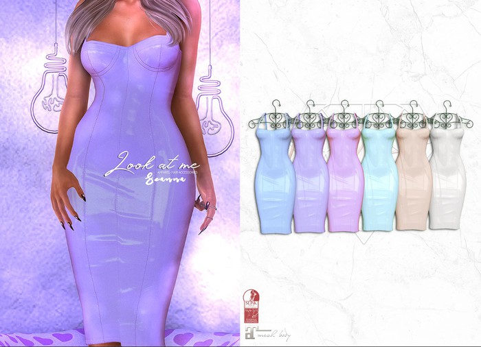 Look At Me. Seanna Dress : Latex Pack