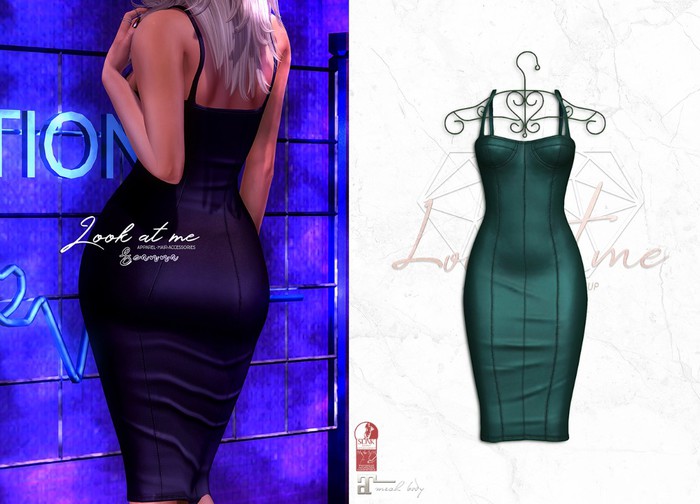 Look At Me. Seanna Dress : Modal Emerald